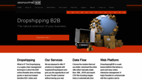 What Dropshippingb2b.com website looked like in 2019 (4 years ago)