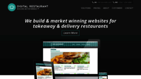 What Digitalrestaurant.ie website looked like in 2019 (4 years ago)