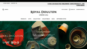 What Doulton-indonesia.co.id website looked like in 2019 (4 years ago)