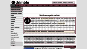 What Drimble.nl website looked like in 2019 (4 years ago)