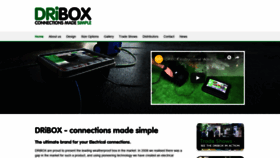 What Dri-box.com website looked like in 2019 (4 years ago)