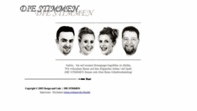 What Die-stimmen.de website looked like in 2019 (4 years ago)