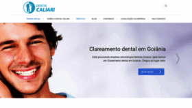 What Dentalcaliarionline.com.br website looked like in 2019 (4 years ago)