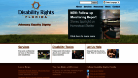 What Disabilityrightsflorida.org website looked like in 2019 (4 years ago)
