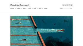 What Davidebonazzi.com website looked like in 2019 (4 years ago)
