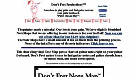 What Dontfret.com website looked like in 2019 (4 years ago)
