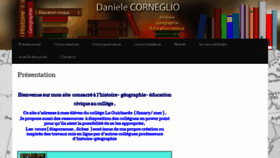 What Daniele-corneglio.fr website looked like in 2019 (4 years ago)