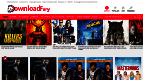 What Downloadfury.com website looked like in 2019 (4 years ago)