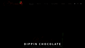 What Dippinchocolate.com website looked like in 2019 (4 years ago)