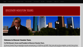 What Discoverhoustontours.com website looked like in 2019 (4 years ago)