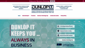 What Dunlopit.com.au website looked like in 2019 (4 years ago)
