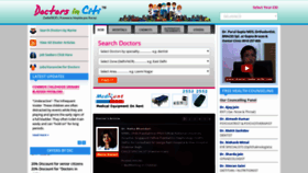 What Doctorsinciti.com website looked like in 2019 (4 years ago)
