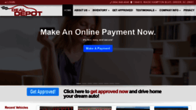 What Dealdepotgreer.com website looked like in 2019 (4 years ago)