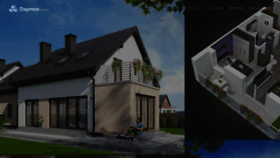 What Daymonstudio.pl website looked like in 2019 (6 years ago)