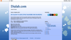 What Dialah.com website looked like in 2019 (4 years ago)
