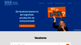 What Dddpersoneel.nl website looked like in 2019 (4 years ago)