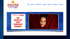 What Dramakids.com website looked like in 2019 (4 years ago)