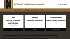 What Deruverfenbehang.nl website looked like in 2019 (4 years ago)