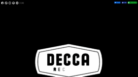 What Decca.com website looked like in 2019 (4 years ago)
