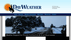 What Dayweather.com website looked like in 2019 (4 years ago)