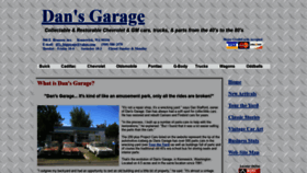 What Dansgarage.net website looked like in 2019 (4 years ago)