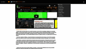 What Deourense.com website looked like in 2019 (4 years ago)