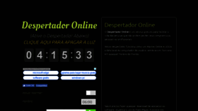 What Despertadoronline.pro.br website looked like in 2019 (4 years ago)