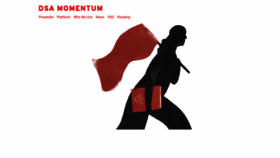 What Dsamomentum.org website looked like in 2019 (4 years ago)