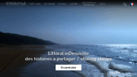 What Deauville.fr website looked like in 2019 (4 years ago)
