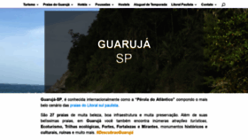 What Descubraoguaruja.com.br website looked like in 2019 (4 years ago)