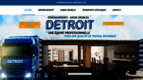 What Dem-detroit.com website looked like in 2019 (4 years ago)