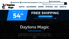 What Daytonamagic.com website looked like in 2019 (4 years ago)