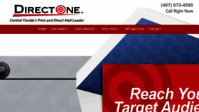 What Directoneinc.com website looked like in 2019 (4 years ago)