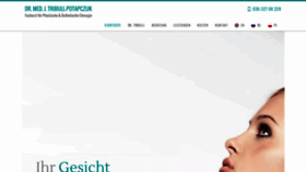What Dr-tribull.de website looked like in 2019 (4 years ago)