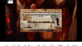 What Descubrelabiblia.org website looked like in 2019 (4 years ago)