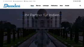 What Dansden.de website looked like in 2019 (4 years ago)