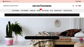 What Decorberbere.com website looked like in 2019 (4 years ago)