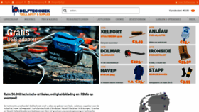 What Delftechniek.nl website looked like in 2019 (4 years ago)