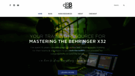 What Dbbaudio.com website looked like in 2019 (4 years ago)