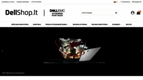 What Dellshop.lt website looked like in 2019 (4 years ago)