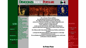 What Democraziaradicalpopolare.it website looked like in 2019 (4 years ago)