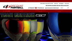 What Discountpaintball.com website looked like in 2019 (4 years ago)