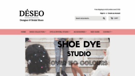 What Deseo.com.au website looked like in 2019 (4 years ago)