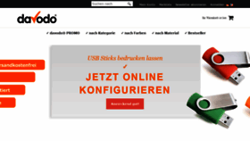What Davodo.de website looked like in 2019 (4 years ago)