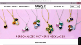 What Daniquejewelry.com website looked like in 2019 (4 years ago)