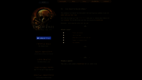 What Deathdate.info website looked like in 2019 (4 years ago)