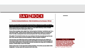 What Dayinrock.com website looked like in 2019 (4 years ago)