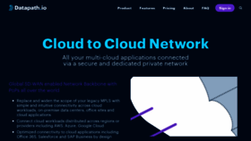 What Datapath.io website looked like in 2019 (5 years ago)