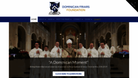 What Dominicanfriars.org website looked like in 2019 (4 years ago)