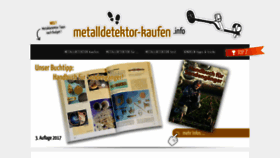 What Detektoreninfo.de website looked like in 2019 (4 years ago)